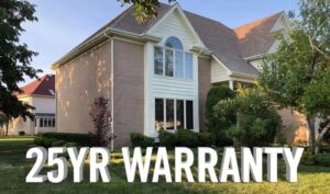 25 Year Transferrable Warranty on Home Coating